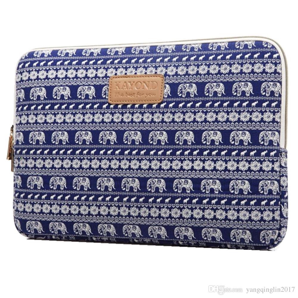 LAPTOP CASE - boho elephant print